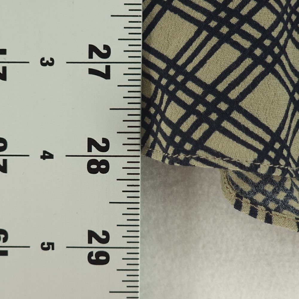 NWT XS Zara Oversized Plaid Flowy Tunic Top - Picture 7 of 8